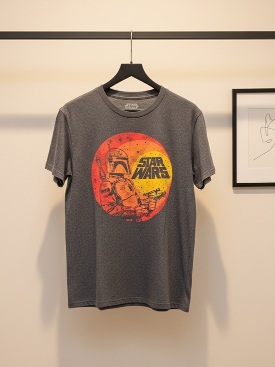 Star Wars Other - Star Wars Boba Fett Graphic Tee - Charcoal